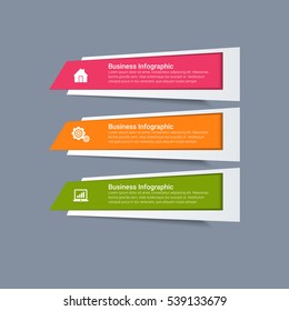 Vector illustration infographics. Template for brochure, business, web design