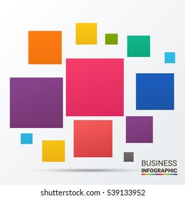 Vector illustration infographics. Template for brochure, business, web design