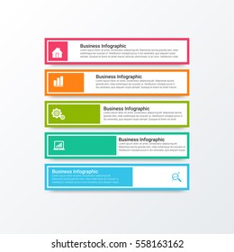 Vector illustration infographics. Template for brochure, business, web design