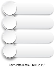 Vector illustration of infographics template design. Eps10