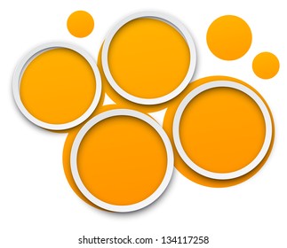 Ilustración vectorial del diseño de plantillas de infografía. Eps10