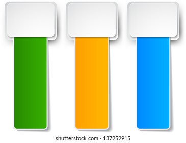 Vector illustration of infographics template design. Eps10