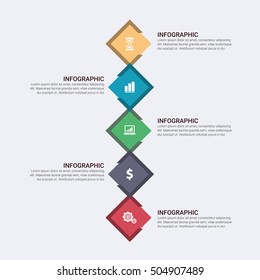 Vector illustration infographics. Infographics for workflow layout, banner, diagram.Beautiful infographics for web design.