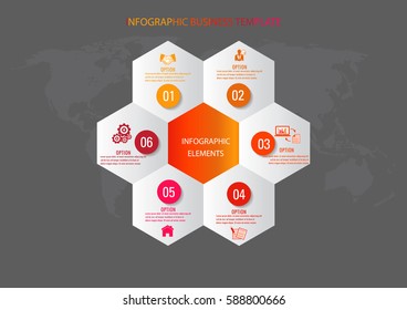 Vector illustration infographics.Template for brochure, business, web design