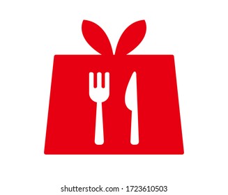 Vector illustration to inform you that you can take home . Take out