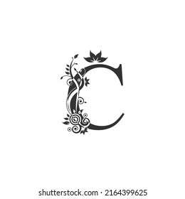 Vector Illustration Initial C Letter Luxury Stock Vector (Royalty Free ...