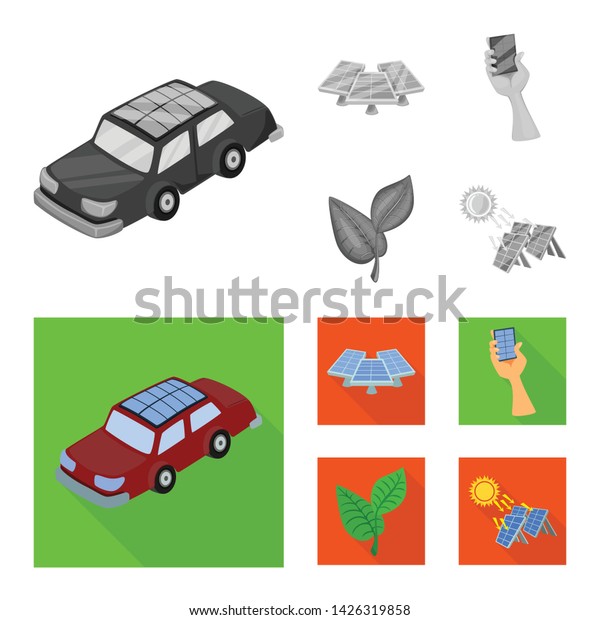 Vector illustration of\
innovation and technology icon. Set of innovation and nature stock\
symbol for web.
