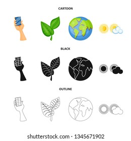 Vector illustration of innovation and technology  logo. Set of innovation and nature  vector icon for stock.