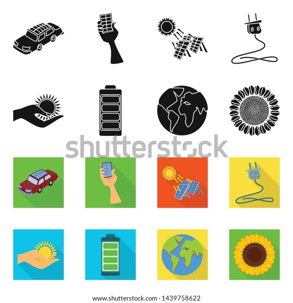 Vector\
illustration of innovation and technology logo. Collection of\
innovation and nature vector icon for\
stock.