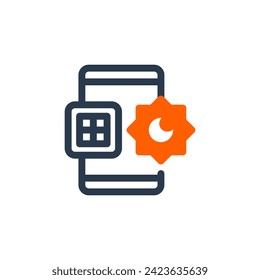 Vector Illustration of Innovative Moslem App