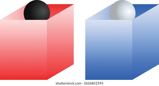 Vector illustration inspired by cube design