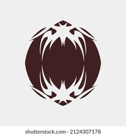 vector illustration of interesting and rare images for wall displays or fabric motifs