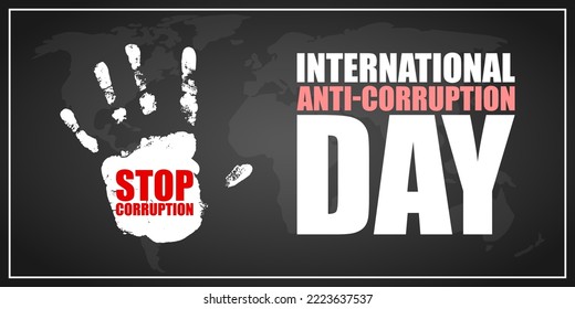 Vector illustration for International Anti-Corruption Day