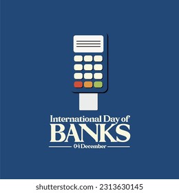 Ilustración vectorial del Día Internacional del Banco