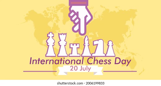 Vector Illustration of International Chess Day