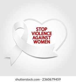 Vector Illustration of International Day for the Elimination of Violence against Women
