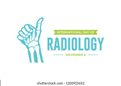 Vector Illustration For International Day Of Radiology 