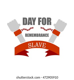 Vector illustration of International Day for the Remembrance of the Slave Trade and Its Abolition 