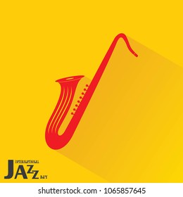Vector Illustration of International Jazz Day Greeting for banner, poster etc