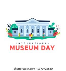 Vector illustration of International Museum Day