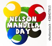 Vector illustration for International Nelson Mandela Day.
