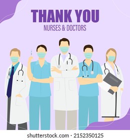 vector illustration for international nurse day.