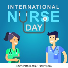 Vector illustration for International Nurse Day