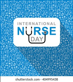 Vector illustration for International Nurse Day