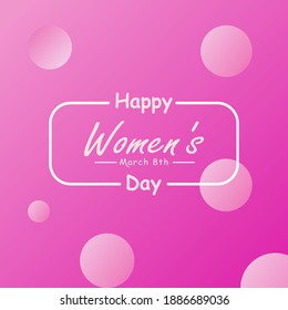 Vector Illustration of International women's day