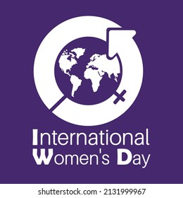 Vector illustration International Women's Day