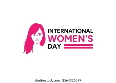 Vector illustration of International Women's Day