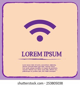 Vector illustration internet connection 
