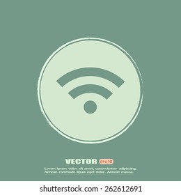Vector illustration internet connection 