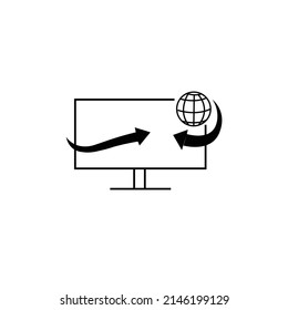 vector illustration  internet icon design template