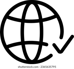 ilustración vectorial de internet en un fondo transparente