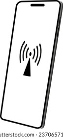 ilustración vectorial de internet en un fondo transparente