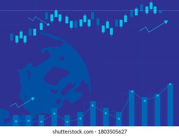 Vector illustration of investment image background 