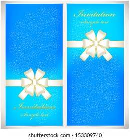 Vector illustration of invitation 1A