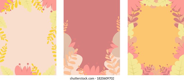 Ilustración vectorial para invitación, postal y etiqueta adhesiva.