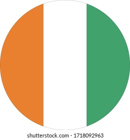 vector illustration of Ireland flag