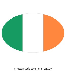 vector illustration of Ireland flag