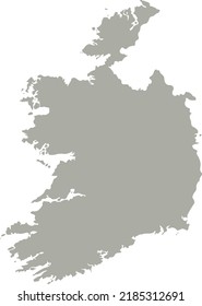 Vector Illustration of Ireland map