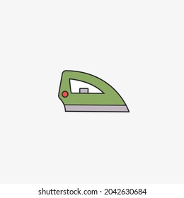 Vektorgrafik von Eisensymbol