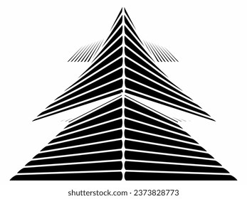 ilustración vectorial del diseño de línea irregular