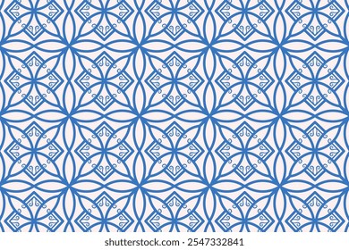 Vector illustration of Islamic geometric design pattern arabic art