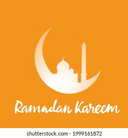 Vector illustration. Islamic Ramadan Kareem welcomes. For Ramadan Kareem greeting cards, banners, posters, creation and printing