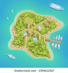 Og så videre Necessities spisekammer Island Top View Vector Art, Icons, and Graphics for Free Download
