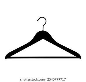 Ilustración vectorial de una percha aislada.
