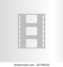 Vector illustration of isolated film