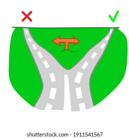 Vector illustration, isolated object, path selection on a white background. Simple flat style.